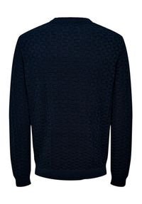 Only & Sons Sweter 22026559 Granatowy Regular Fit. Kolor: niebieski. Materiał: syntetyk #4
