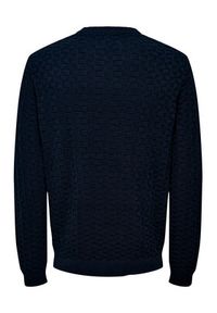 Only & Sons Sweter 22026559 Granatowy Regular Fit. Kolor: niebieski. Materiał: syntetyk #5