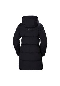 Parka damska Helly Hansen adore puffy. Kolor: czarny. Materiał: puch. Sezon: zima