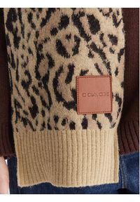 Coach Szalik CCM91 Beżowy. Kolor: beżowy. Materiał: poliamid, nylon #4