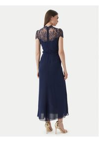 Luisa Spagnoli Sukienka wieczorowa Piolo 543226 Granatowy Regular Fit. Kolor: niebieski. Materiał: jedwab. Styl: wizytowy #5