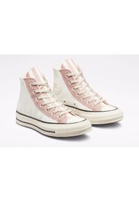 Buty do chodzenia damskie Converse Chuck 70 Hi Striped Terry. Kolor: biały. Sport: turystyka piesza