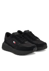 Tommy Jeans Sneakersy Modern Runner Mix EN0EN03100 Czarny. Kolor: czarny. Materiał: zamsz, skóra #2
