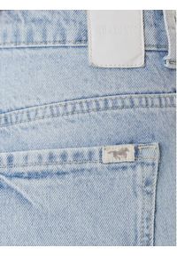 Mustang Jeansy Charlotte 1016196 Błękitny Mom Fit. Kolor: niebieski