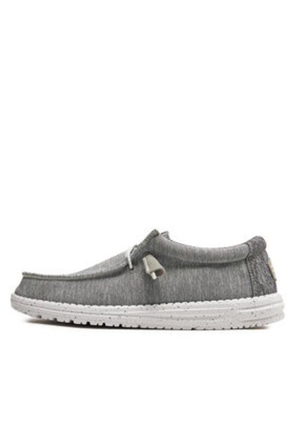 Hey dude - Hey Dude Mokasyny Wally 40536-030 Szary. Kolor: szary. Materiał: materiał
