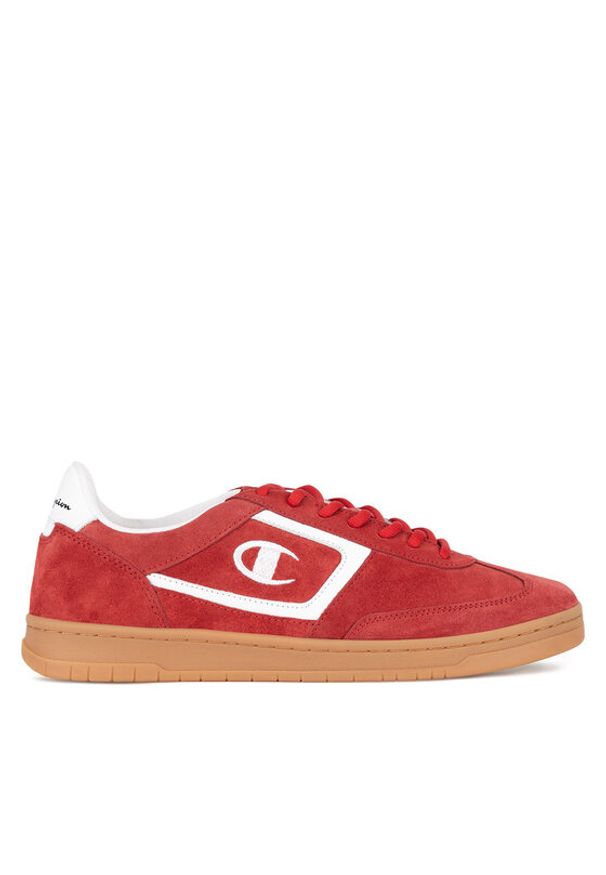 Champion Sneakersy CL78 S LOW S22279-RS001 Czerwony. Kolor: czerwony. Materiał: skóra, zamsz