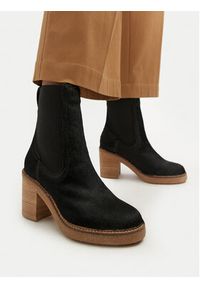 Clarks Botki Cassiano Top 26178668 Czarny. Kolor: czarny. Materiał: skóra #7