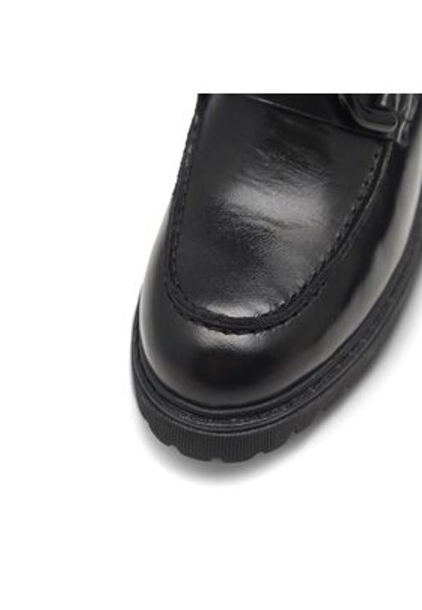 Sergio Bardi Półbuty WB-C1044-01SB Czarny. Kolor: czarny. Materiał: skóra