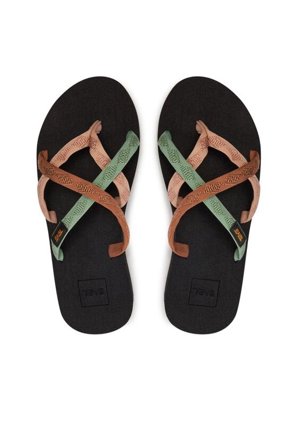 Teva Japonki Olowahu 6840 Kolorowy. Materiał: materiał. Wzór: kolorowy