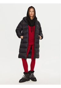 Napapijri Płaszcz zimowy A-Box Logo NP0A4HZ3 Czarny Regular Fit. Kolor: czarny. Materiał: syntetyk. Sezon: zima #3