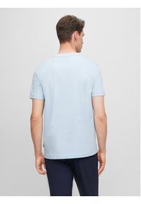 BOSS - Boss T-Shirt Thompson 50468347 Błękitny Regular Fit. Kolor: niebieski. Materiał: bawełna