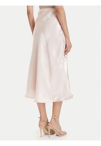 Maryley Spódnica midi 26EB704/37RO Różowy jasny Regular Fit. Kolor: różowy. Materiał: syntetyk #2