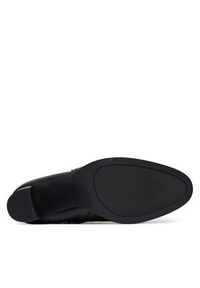 Lauren Ralph Lauren - LAUREN RALPH LAUREN Botki Brooke II Calfskin Bootie Heel 802974475004 Czarny. Kolor: czarny. Materiał: skóra #2