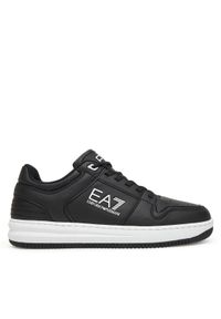 EA7 Emporio Armani Sneakersy 7X000345 AF11988 MC113 Czarny. Kolor: czarny. Materiał: skóra