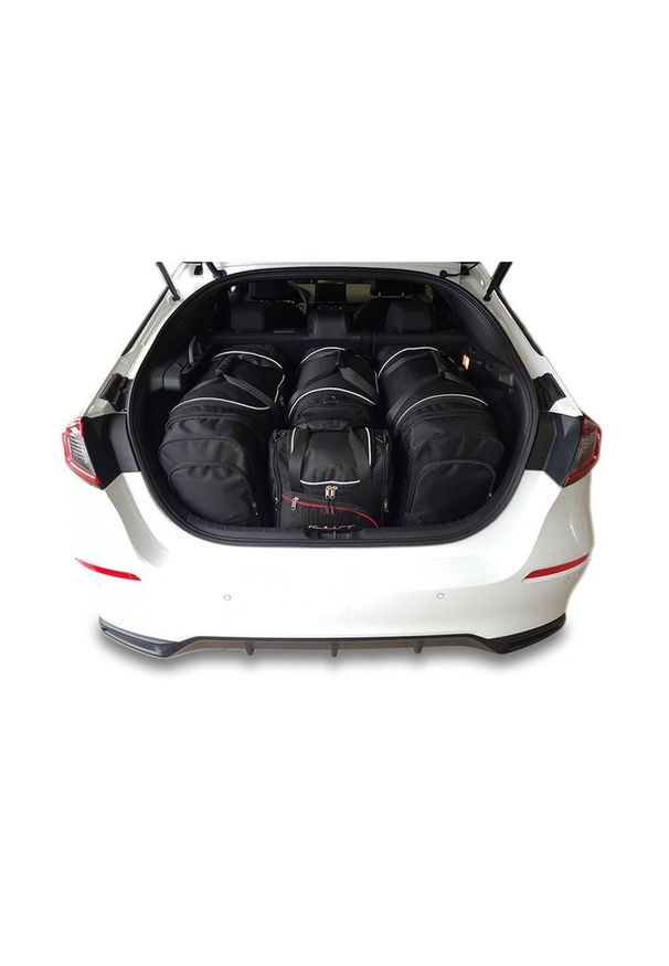 KJUST - Torby Do Bagażnika Honda Civic Hatchback Hev 2021+ 4Szt Kjust. Kolor: czarny. Styl: sportowy