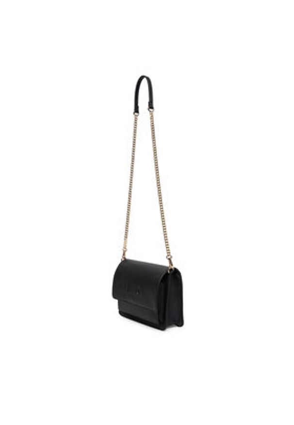 Liu Jo Torebka Ecs M Crossbody AF5152 E0087 Czarny. Kolor: czarny. Materiał: skórzane