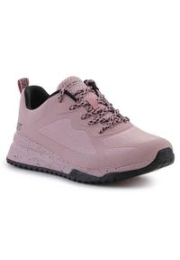 skechers - Buty do chodzenia damskie Skechers Bobs Squad 3 Star Flight. Zapięcie: sznurówki. Kolor: różowy. Materiał: materiał, syntetyk. Szerokość cholewki: normalna. Sport: turystyka piesza