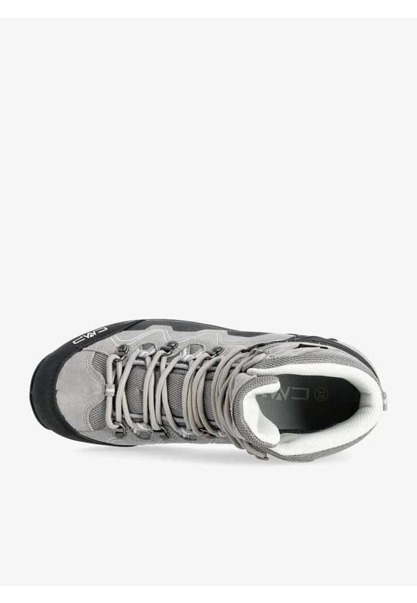 Buty turystyczne damskie CMP Athunis Mid WP. Kolor: szary. Styl: sportowy
