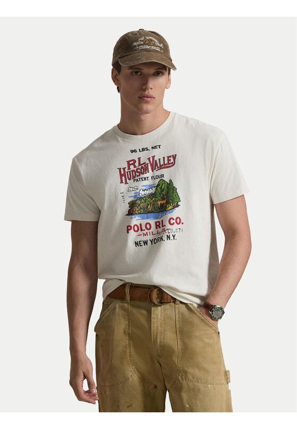 Polo Ralph Lauren T-Shirt 710P04979001 Biały Classic Fit. Typ kołnierza: polo. Kolor: biały. Materiał: bawełna