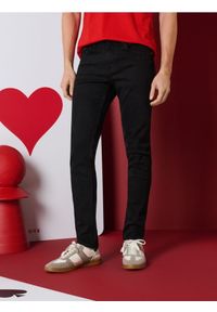 Sinsay - Jeansy skinny - czarny. Kolor: czarny #1