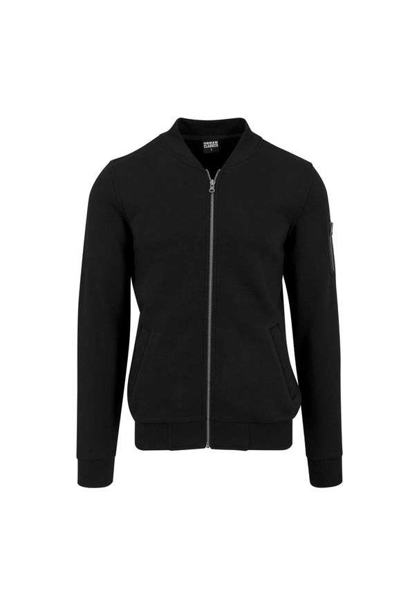 Urban Classics - Kurtka Bomberka Męska Jeden Kolor. Kolor: czarny. Sport: turystyka piesza