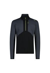 Golf męski techniczny CMP 34E4097. Okazja: na co dzień. Typ kołnierza: golf. Kolor: czarny. Styl: casual, sportowy #1