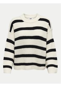 JDY Sweter Justy 15264902 Beżowy Regular Fit. Kolor: beżowy. Materiał: syntetyk #6