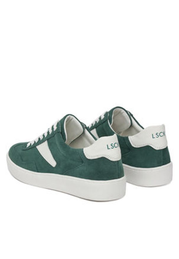 Lasocki Sneakersy WI16-REDAA-01 Zielony. Kolor: zielony. Materiał: skóra, zamsz