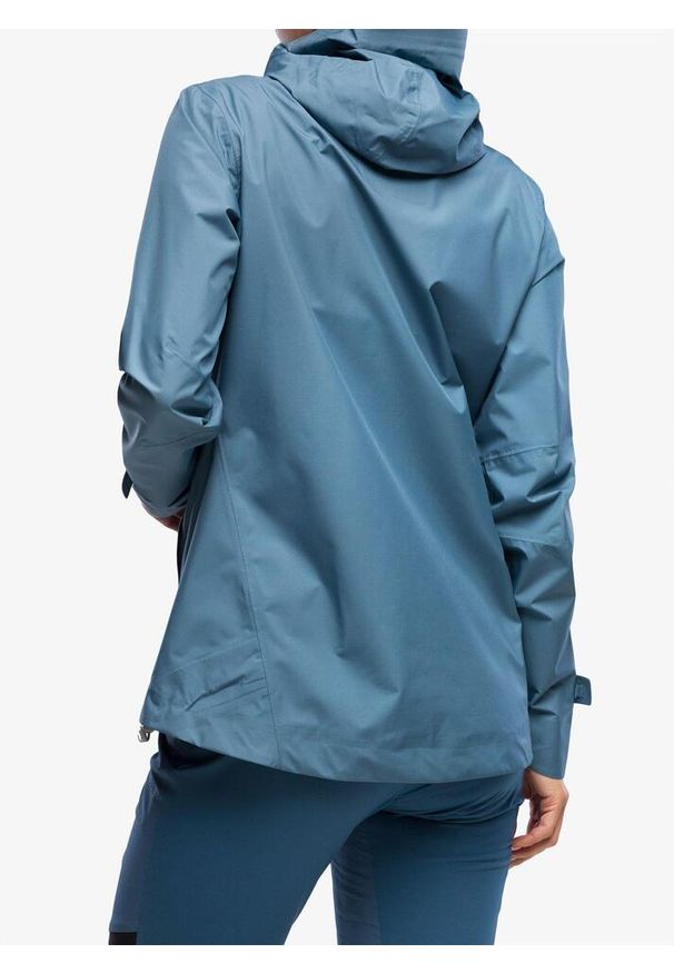 Kurtka przeciwdeszczowa damska Inov-8 Trailshell Jacket. Kolor: niebieski