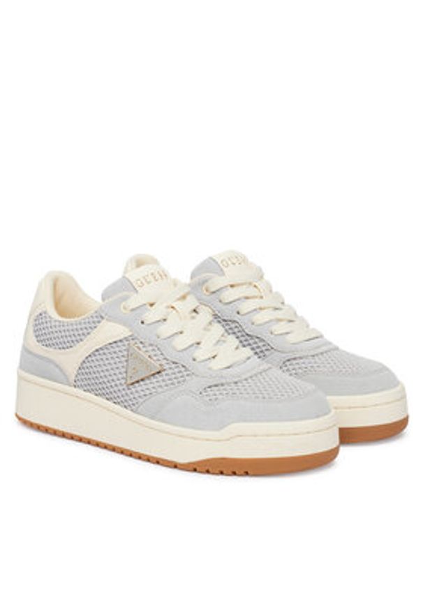 Guess Sneakersy FLJM13 FAB12 Błękitny. Kolor: niebieski. Materiał: skóra