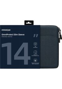 Etui Innostyle INNOSTYLE TORBA NA LAPTOPA 14" WODOODPORNA ETUI OMNIPROTECT SLIM NIEBIESKA. Kolor: niebieski #1