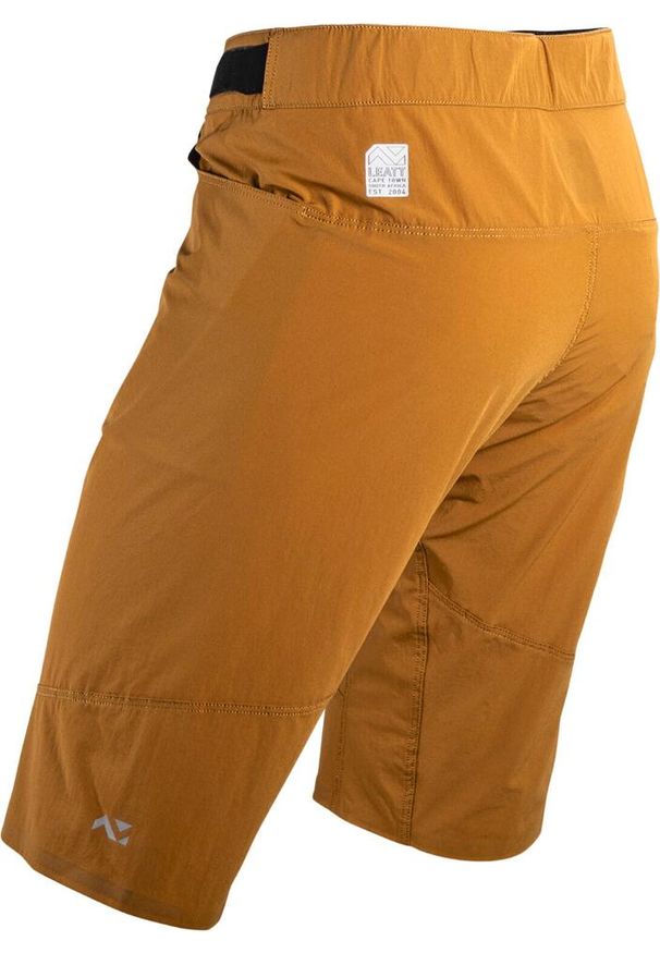 Spodenki rowerowe (+spodenki kolarskie z pampersem w zestawie) LEATT Shorts MTB. Kolor: brązowy. Sport: kolarstwo