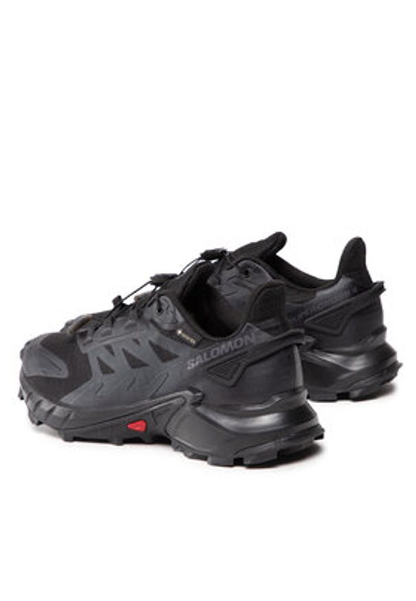 salomon - Salomon Buty do biegania Supercross 4 Gtx W GORE-TEX 417339 20 V0 Czarny. Kolor: czarny. Materiał: materiał. Technologia: Gore-Tex