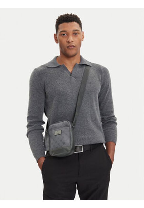 JOOP! Saszetka 4140007159 Granatowy. Kolor: niebieski. Materiał: skóra