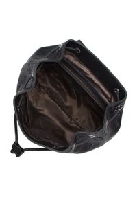 Wittchen - Damski plecak skórzany z monogramem. Kolor: czarny. Materiał: skóra. Styl: casual, elegancki, sportowy #4