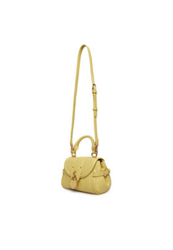 Liu Jo Torebka AA6063 E1109 Żółty. Kolor: żółty. Materiał: skórzane