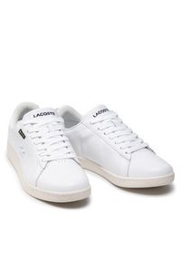 Lacoste Sneakersy Cornaby Evo Gtx 07221 Sma GORE-TEX 7-43SMA002065T Biały. Kolor: biały. Materiał: skóra. Technologia: Gore-Tex #9