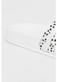 adidas Originals Klapki FX5922 damskie kolor biały. Kolor: biały. Materiał: guma #4