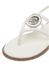 Nine West Sandały 123AL1754 Biały. Kolor: biały. Materiał: materiał, syntetyk #6