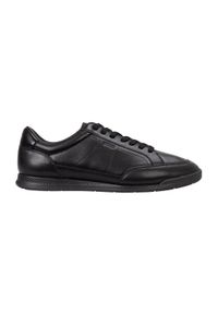 BOSS Sneakersy Nitan 50552880 Czarny. Kolor: czarny. Materiał: skóra