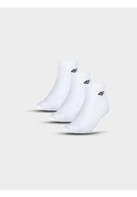 4f - 4F Skarpetki casual za kostkę (3-pack) dziecięce - multikolor 36-38. Kolor: wielokolorowy. Materiał: materiał, włókno, poliamid, bawełna