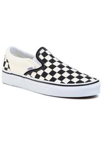Vans Tenisówki Classic Slip-On VN000EYEBWW1 Écru. Zapięcie: bez zapięcia. Kolor: kremowy. Materiał: materiał #9