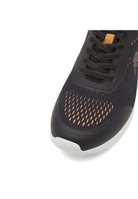 Kappa Sneakersy Logo Rockeyw 371J6UW - A3M Czarny. Kolor: czarny. Materiał: materiał #4