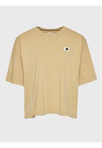 Carhartt WIP T-Shirt Nelson I029647 Beżowy Relaxed Fit. Kolor: beżowy. Materiał: bawełna #5