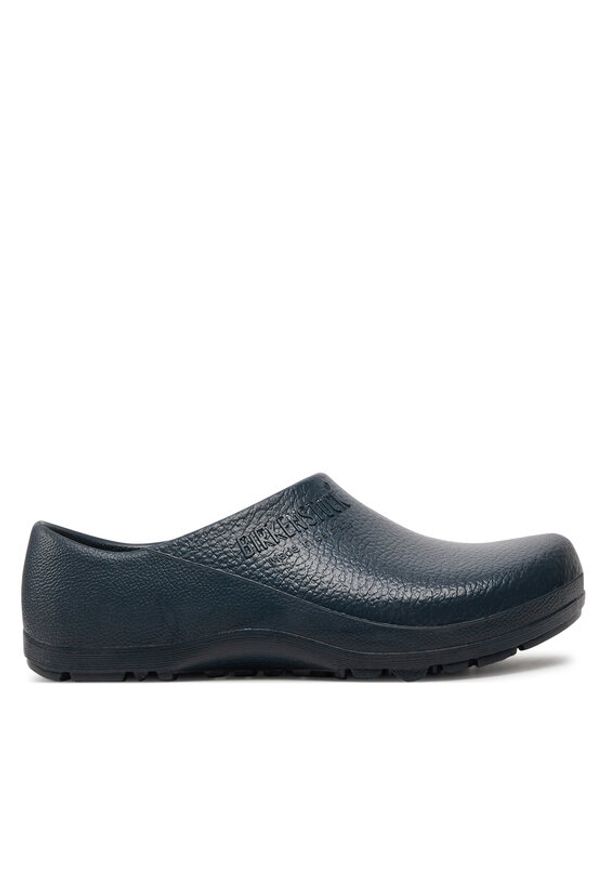 Birkenstock Klapki Profi Birki Fusion 1027221 Niebieski. Kolor: niebieski. Materiał: skóra