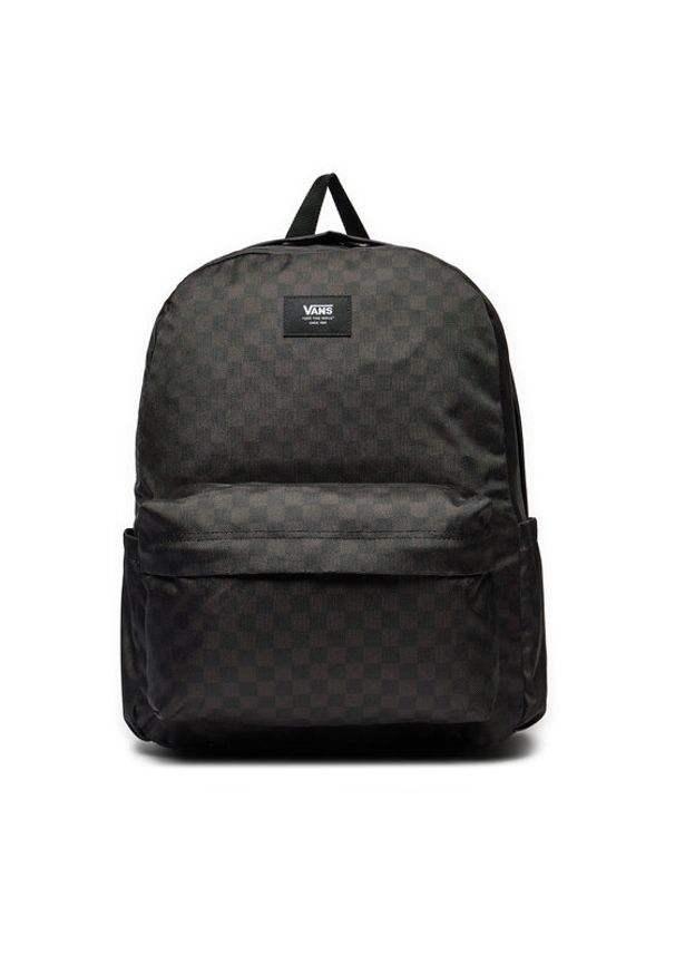 Vans Plecak Old Skool Check Backpack VN000H4XBA51 Czarny. Kolor: czarny. Materiał: materiał