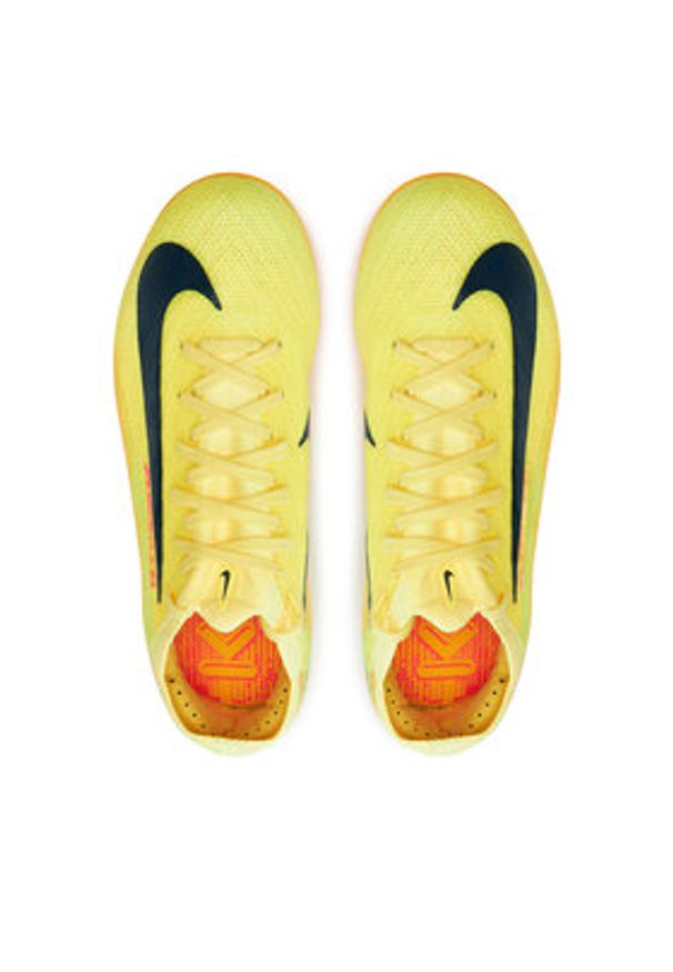 Nike Buty do piłki nożnej Jr Zm Vapor 16 Pro Km Fg HF5450 800 Żółty. Kolor: żółty