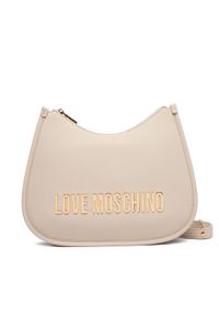 Love Moschino - LOVE MOSCHINO Torebka JC4021PP0NKD0110 Écru. Materiał: skórzane