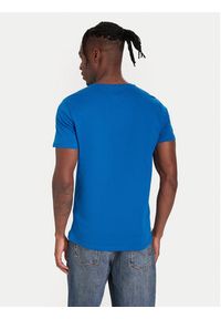 Tommy Jeans T-Shirt DM0DM04411 Niebieski Regular Fit. Kolor: niebieski. Materiał: bawełna