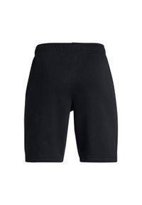 Spodnie sportowe dziewczęce Under Armour 1383135001. Kolor: czarny. Materiał: bawełna, materiał, syntetyk. Długość: krótkie #2